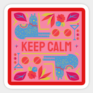 Keep Calm Sticker